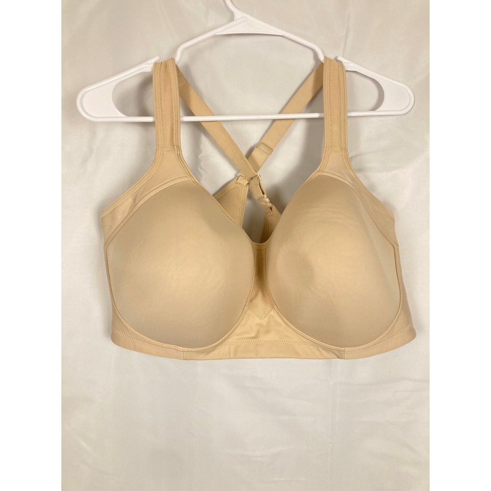 42 DD Vanity Fair 71500 Full Figure Sport Bra Beige